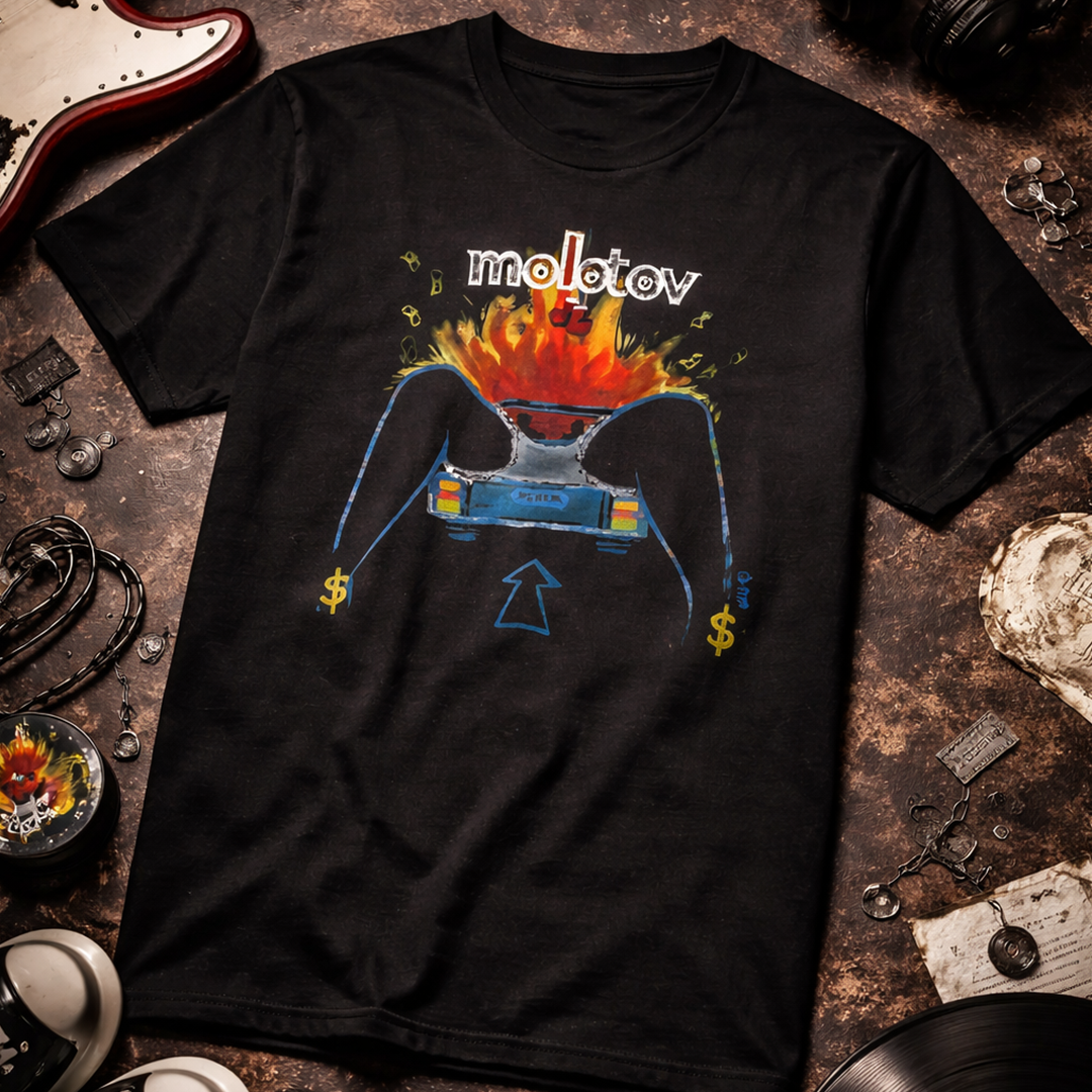 Camiseta Algodon Molotov ¿Donde Jugaran Las Niñas?