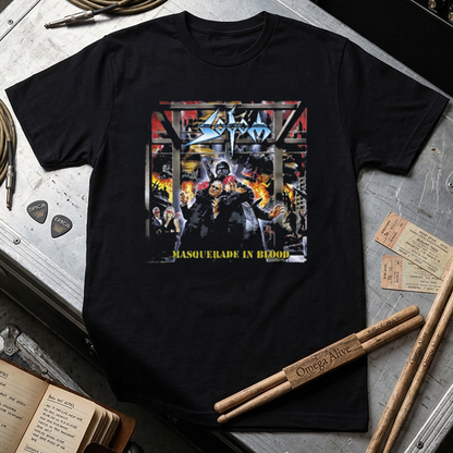 Camiseta Algodon Sodom Masquerade In Blood