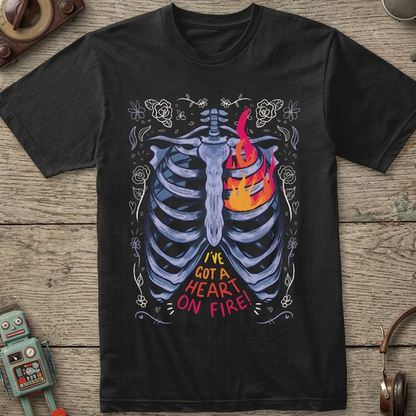 Camiseta Algodon Esqueleto Halloween