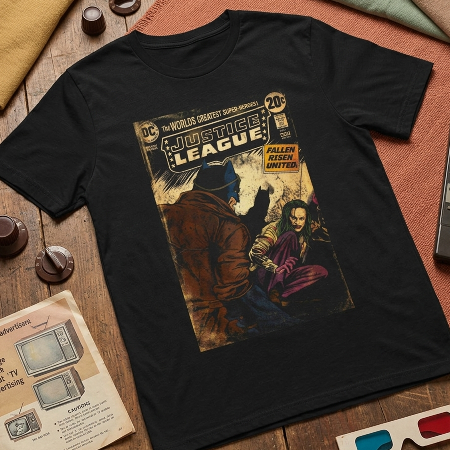Camiseta Algodon Justicie League Batman