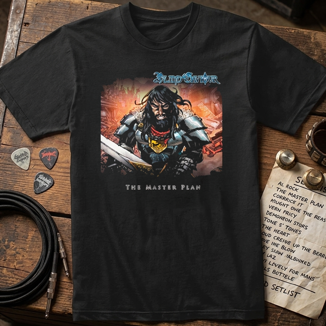 Camiseta Algodon Blind Saviour The Master Plan
