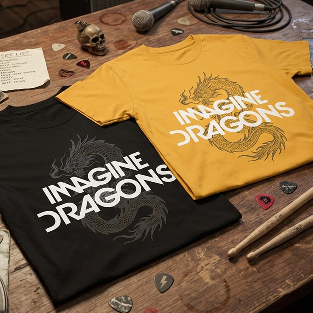 Camiseta Algodon Imagine Dragons ART 3