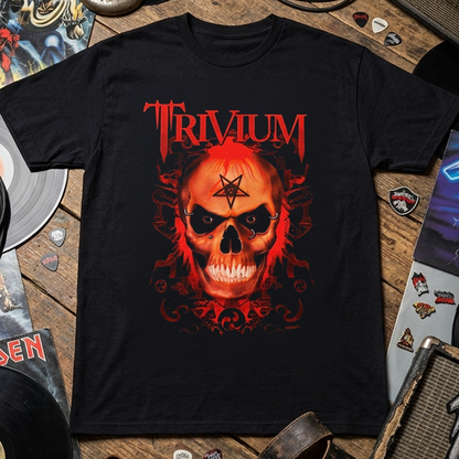 Camiseta Algodon Trivium Red Devil