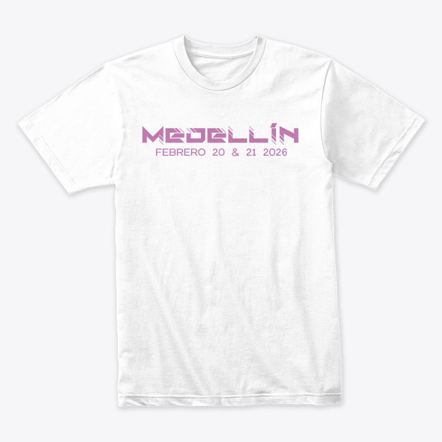 Camiseta Algodón Core Line Up Rosa