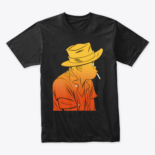 Camiseta Algodon Gorillaz Sunset & Hobbs