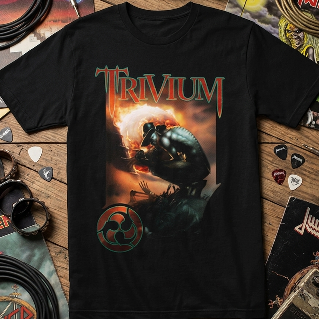 Camiseta Algodon Trivium Monster Full Art