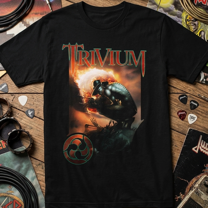 Camiseta Algodon Trivium Monster Full Art