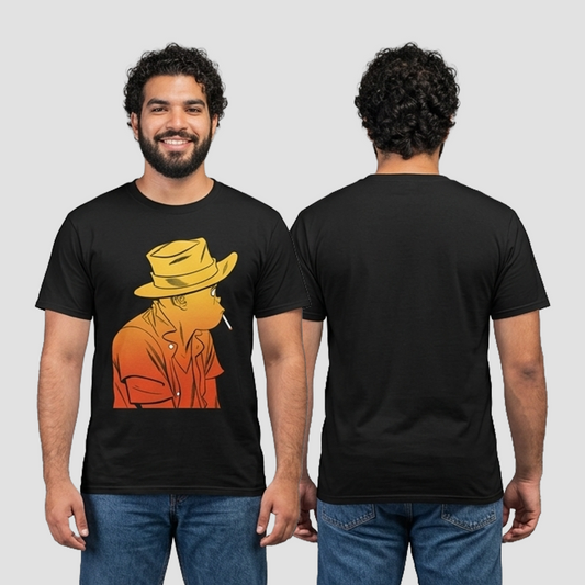 Camiseta Algodon Gorillaz Sunset & Hobbs