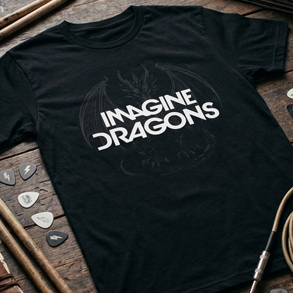 Camiseta Algodon Imagine Dragons Art 1