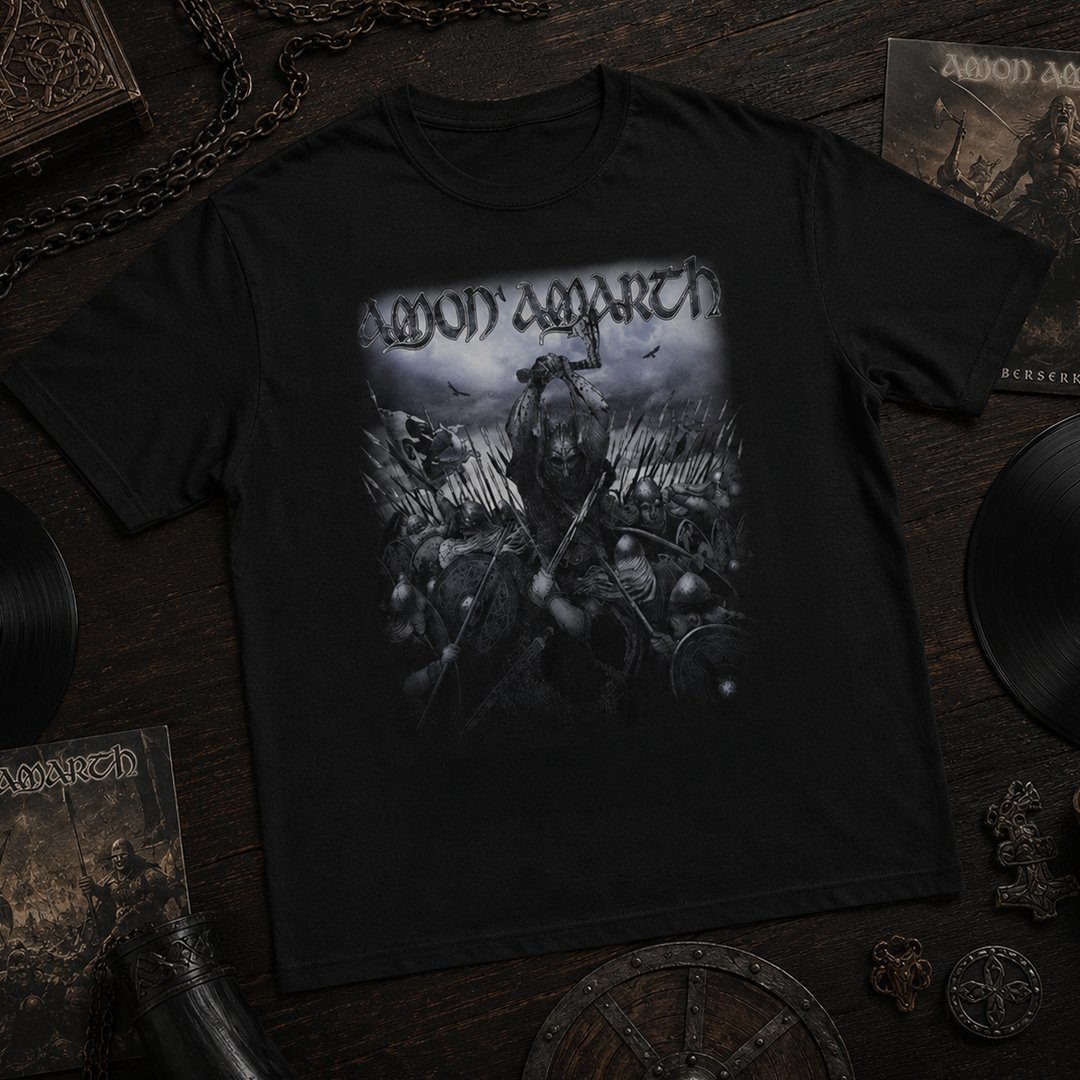 Camiseta Algodon Amon Amarth Wolford Viking