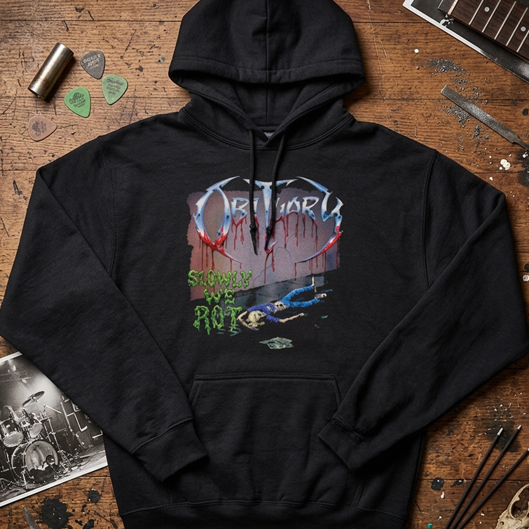 Buzo Capota Obituary Slowly We Rot