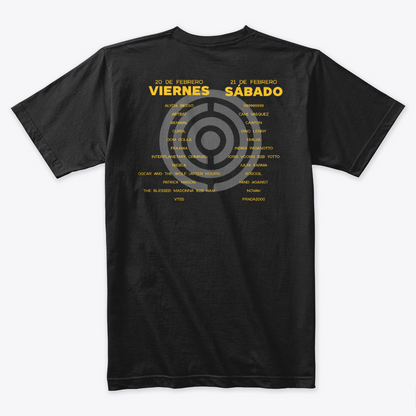 Camiseta Algodón Core Line Up Amarillo