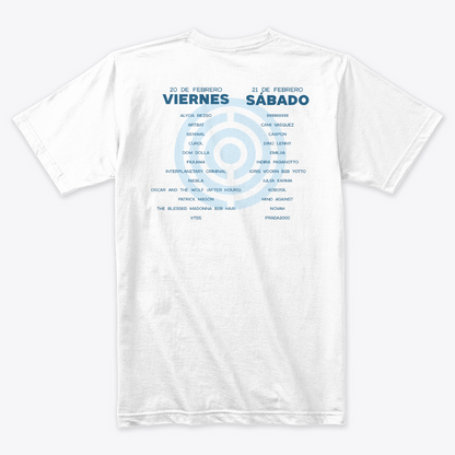 Camiseta Algodón Core Line Up Azul