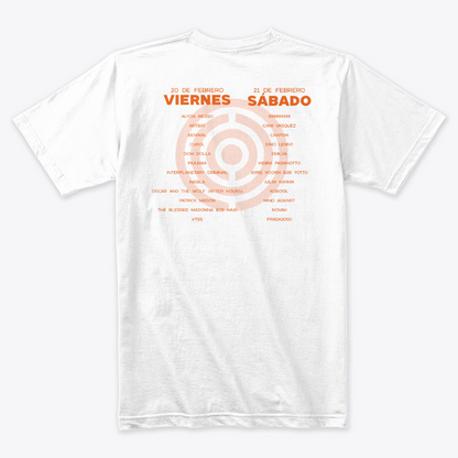 Camiseta Algodón Core Line Up Naranja