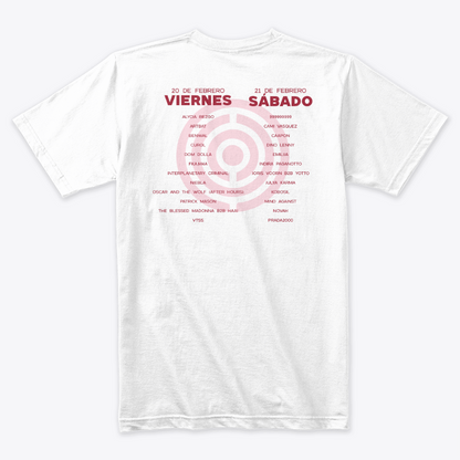 Camiseta Algodón Core Line Up Rojo