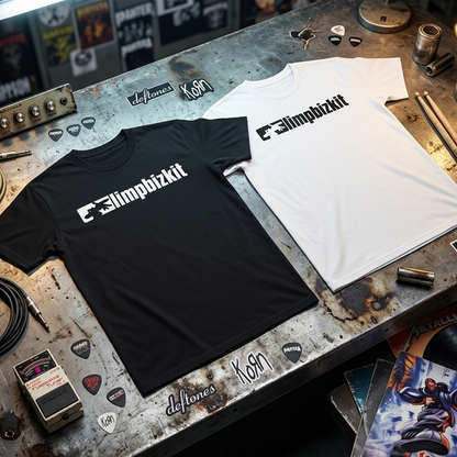 Camiseta Algodon Limp Bizkit Logo
