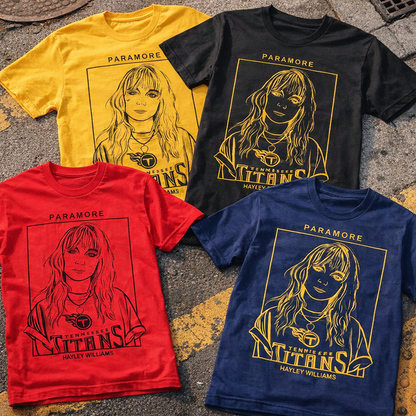 Camiseta Algodon Paramore Hayley Williams
