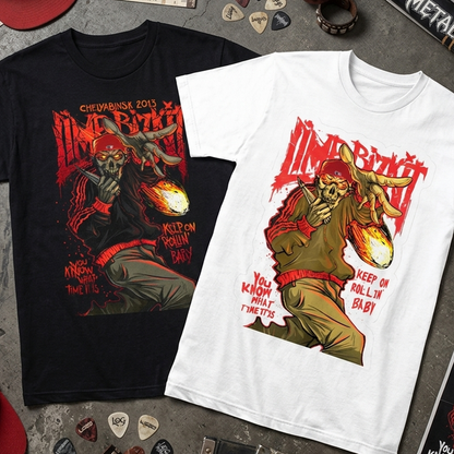 Camiseta Algodon Limp Bizkit Chelyabinsk 2013 Rollin