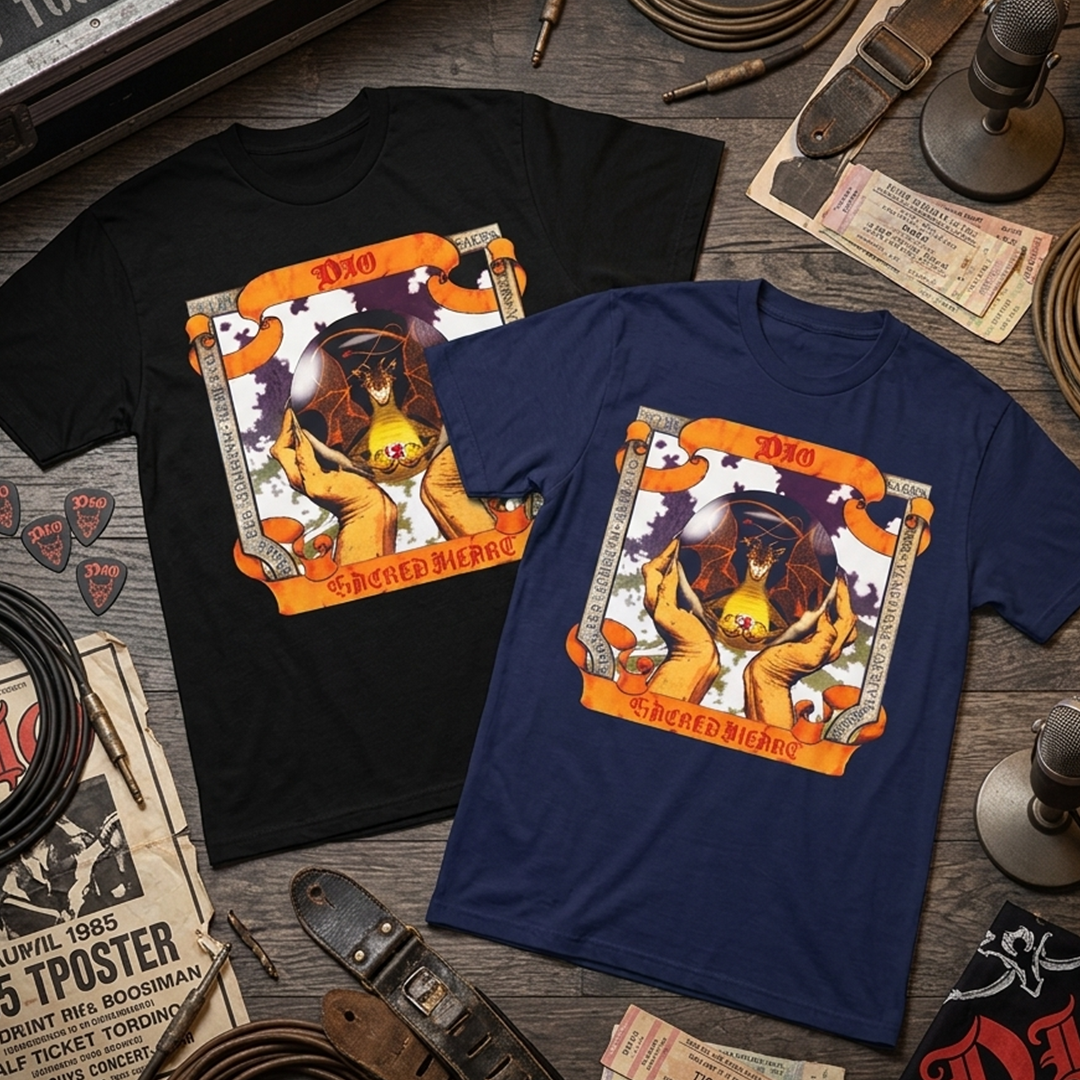 Camiseta Algodon Dio Sacred Heart