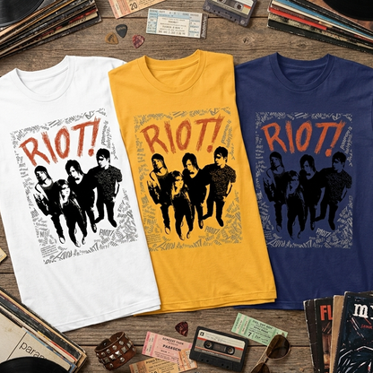 Camiseta Algodon Paramore Riot
