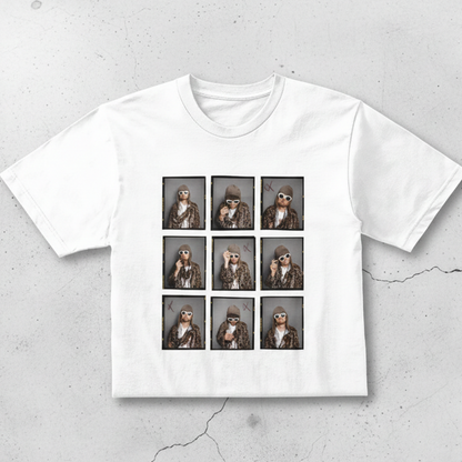 Camiseta en Algodon Rock Style Kurt Cobain