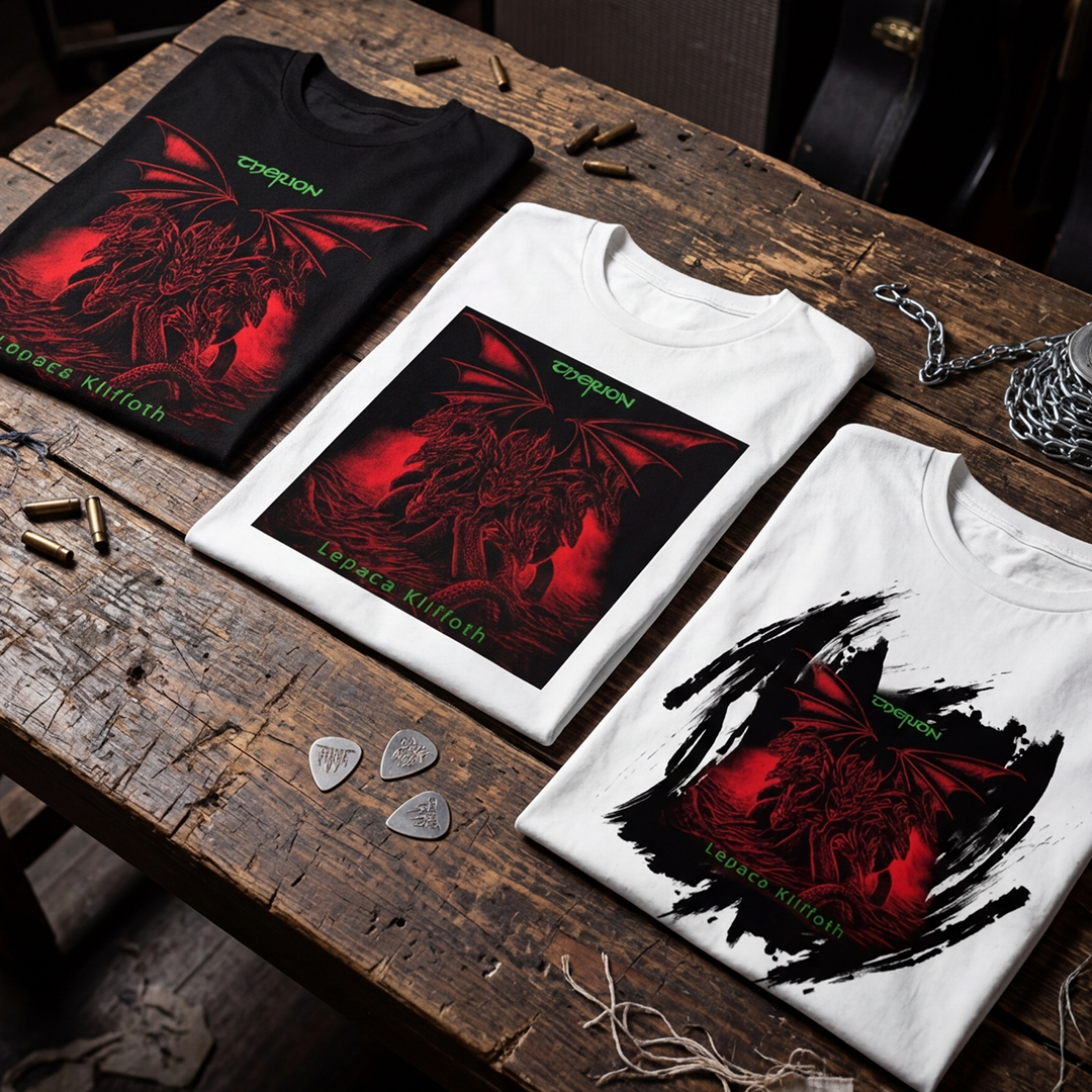 Camiseta Algodón Therion Lepaca Kliffoth