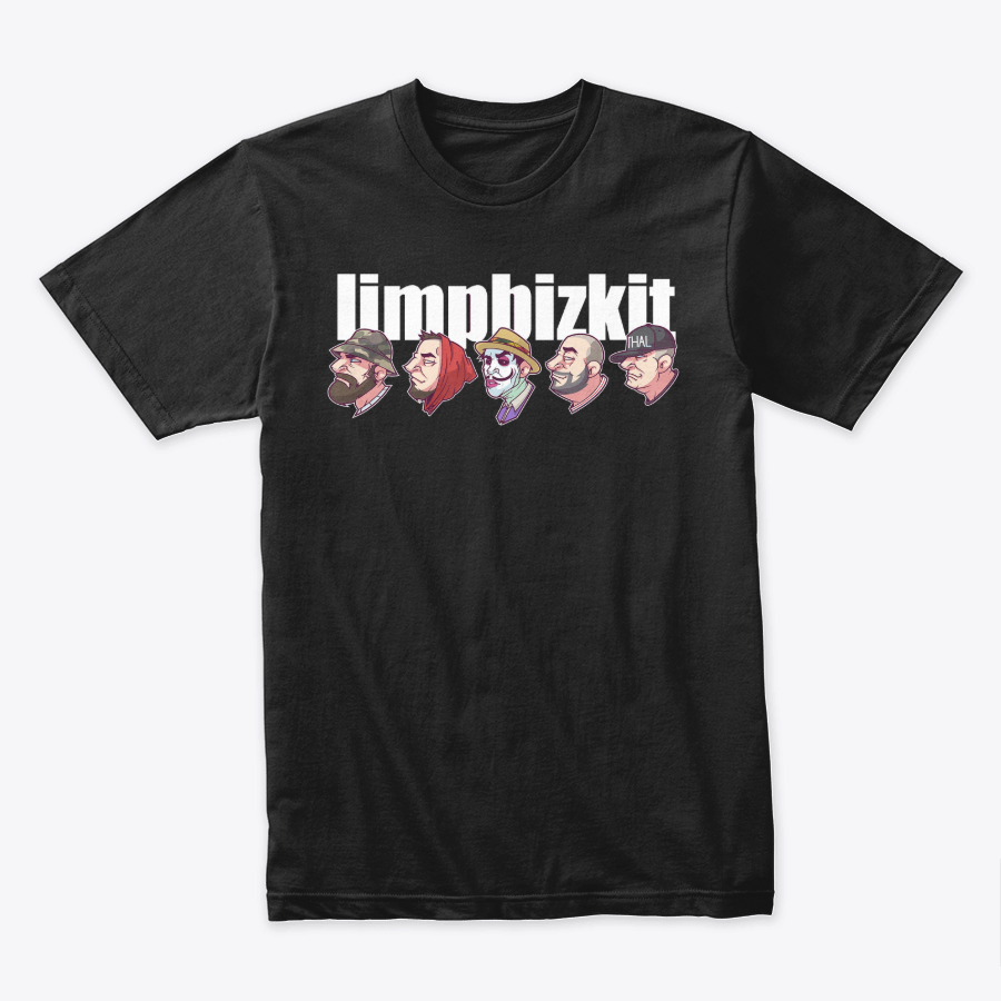 Camiseta Algodon Limbik Bizkit Faces