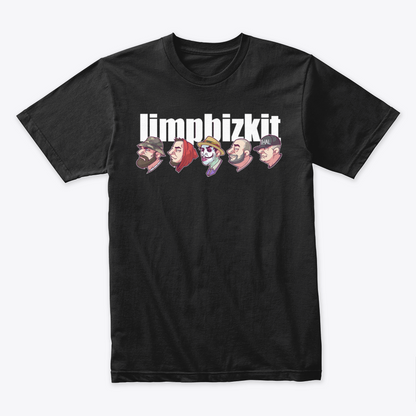 Camiseta Algodon Limp Bizkit Banda Caras poster