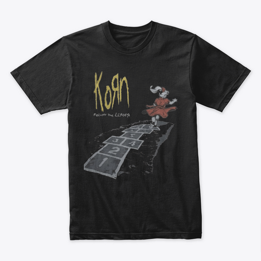 Camiseta Algodón Korn Follow The Leader