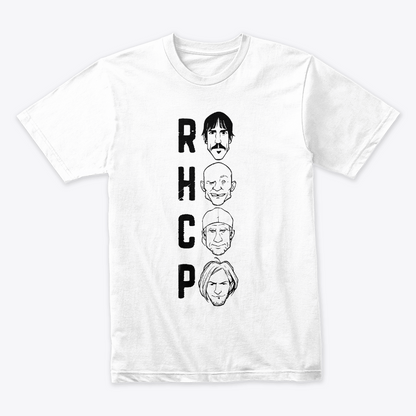Camiseta Algodón Red Hot Chilli Peppers Vertical