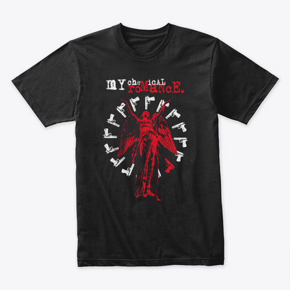 Camiseta Algodón My Chemical Romance Flyer Guns