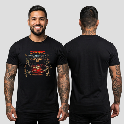 Camiseta Algodon Disaster Rituales De Sangre