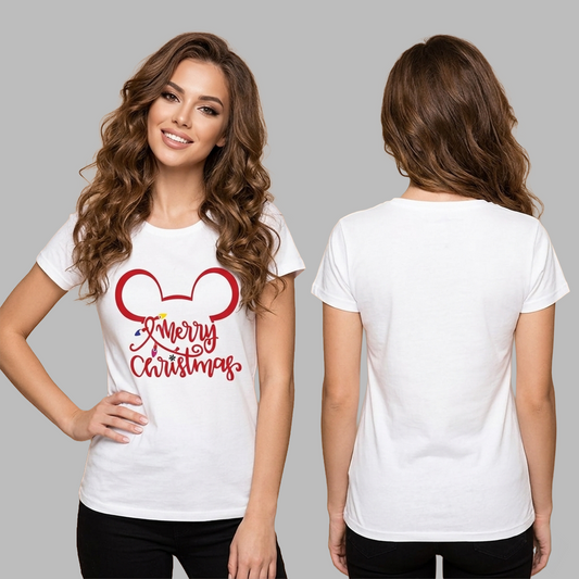 Camiseta Merry Christmas disney