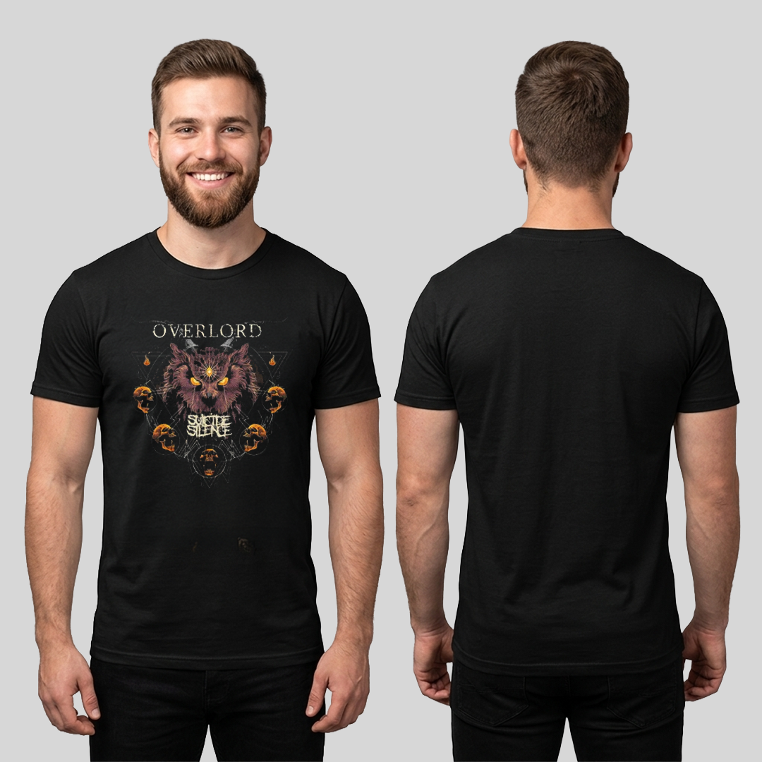 Camiseta Algodon Suicide Silence Overlord
