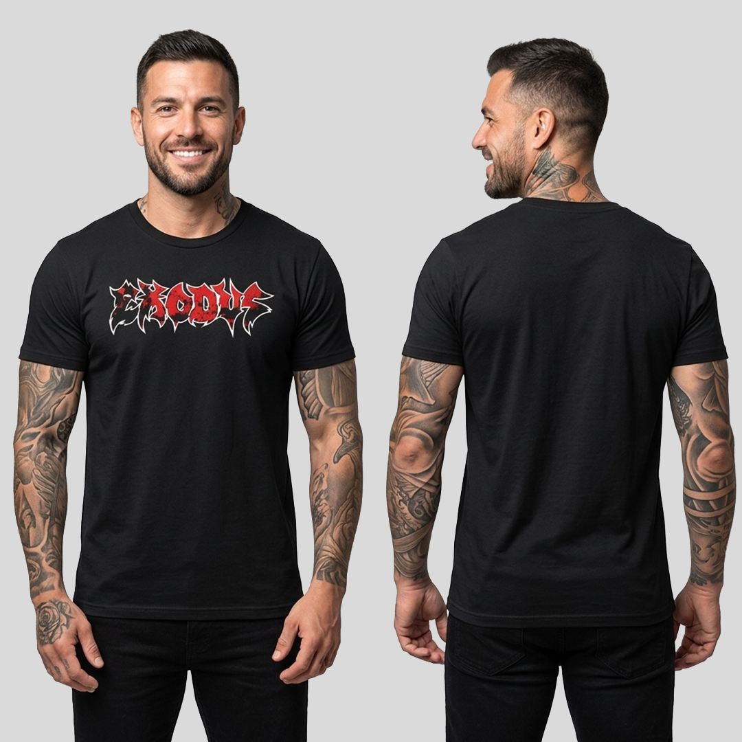 Camiseta Algodon Exodus Logo