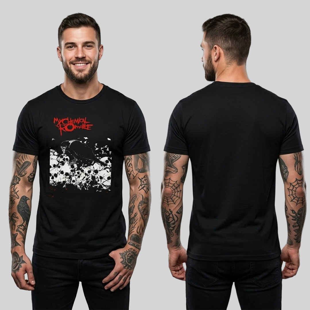 Camiseta Algodón My Chemical Romance Romance Plague