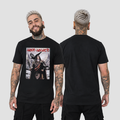 Camiseta Algodon Amon Amarth Poster Style Vikingo