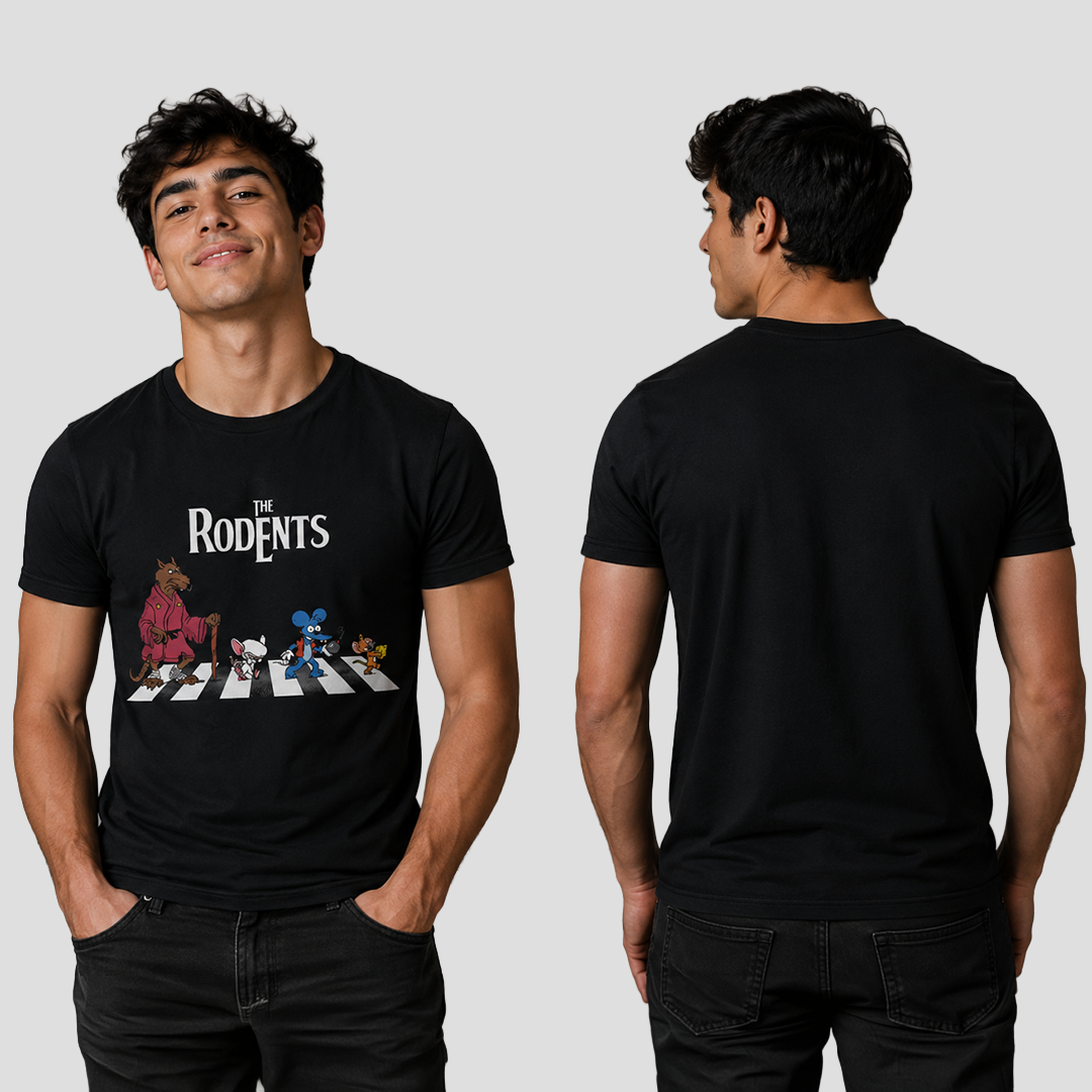 Camiseta Algodon The Rodents Art