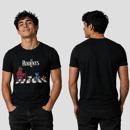 Camiseta Algodon The Rodents Art