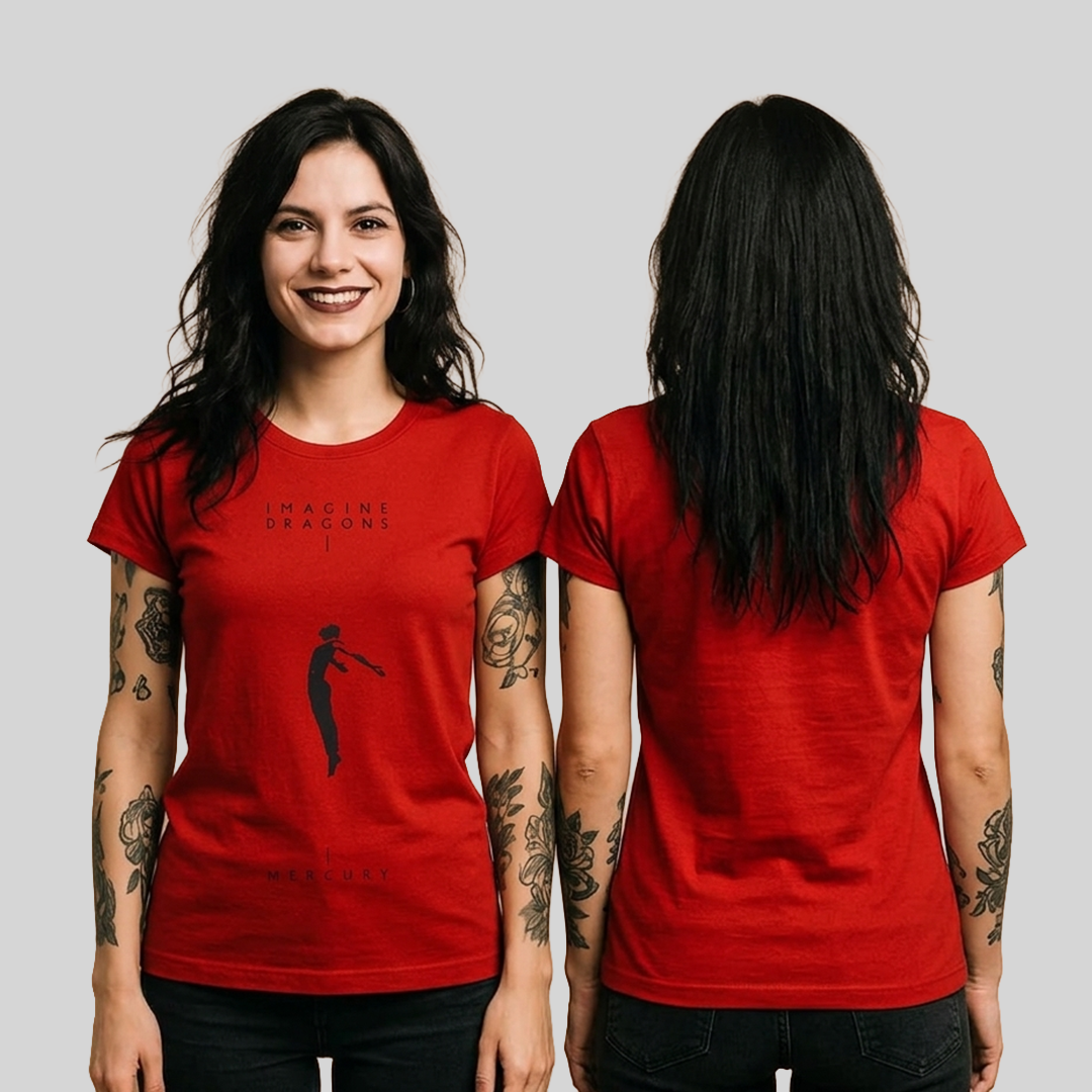 Camiseta Algodon Imagine Dragons Mercury Mujer