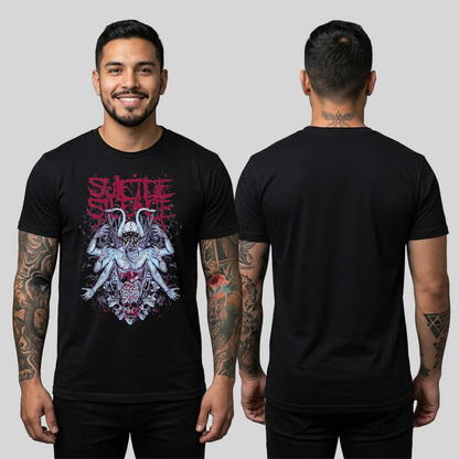 Camiseta Algodon Suicide Silence Full Poster Style