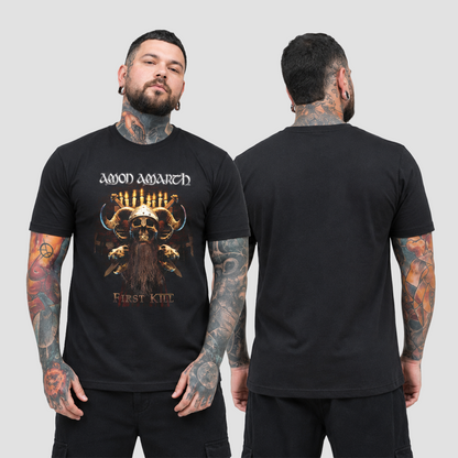 Camiseta Algodon Amon Amarth First Kill