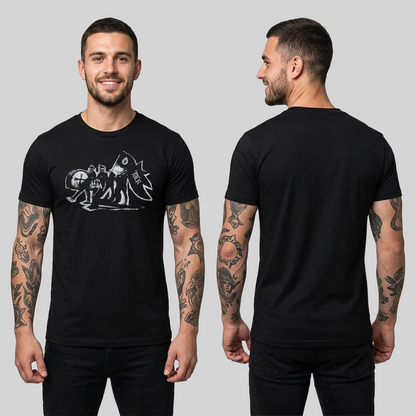 Camiseta Algodón My Chemical Romance Band