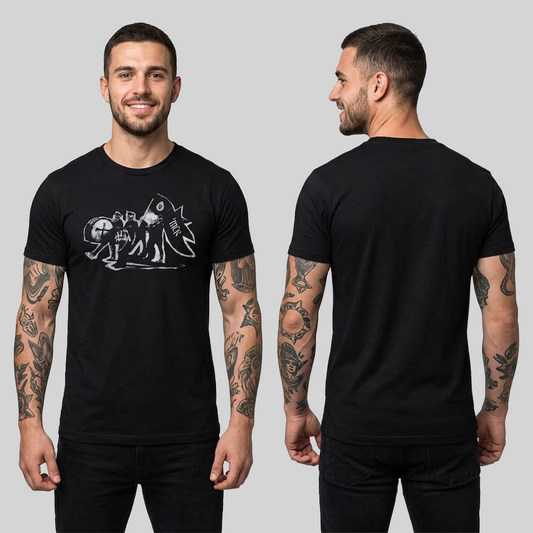Camiseta Algodón My Chemical Romance Band