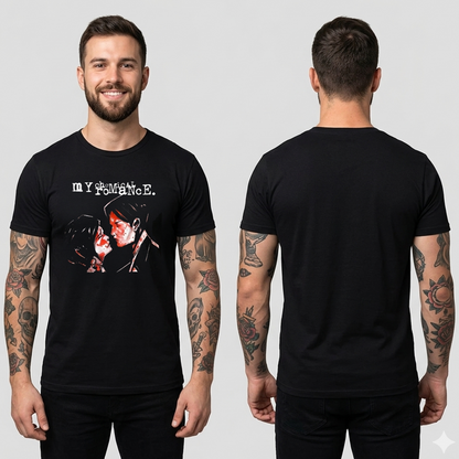 Camiseta Algodón My Chemical Romance Three Cheers for Sweet Revenge.