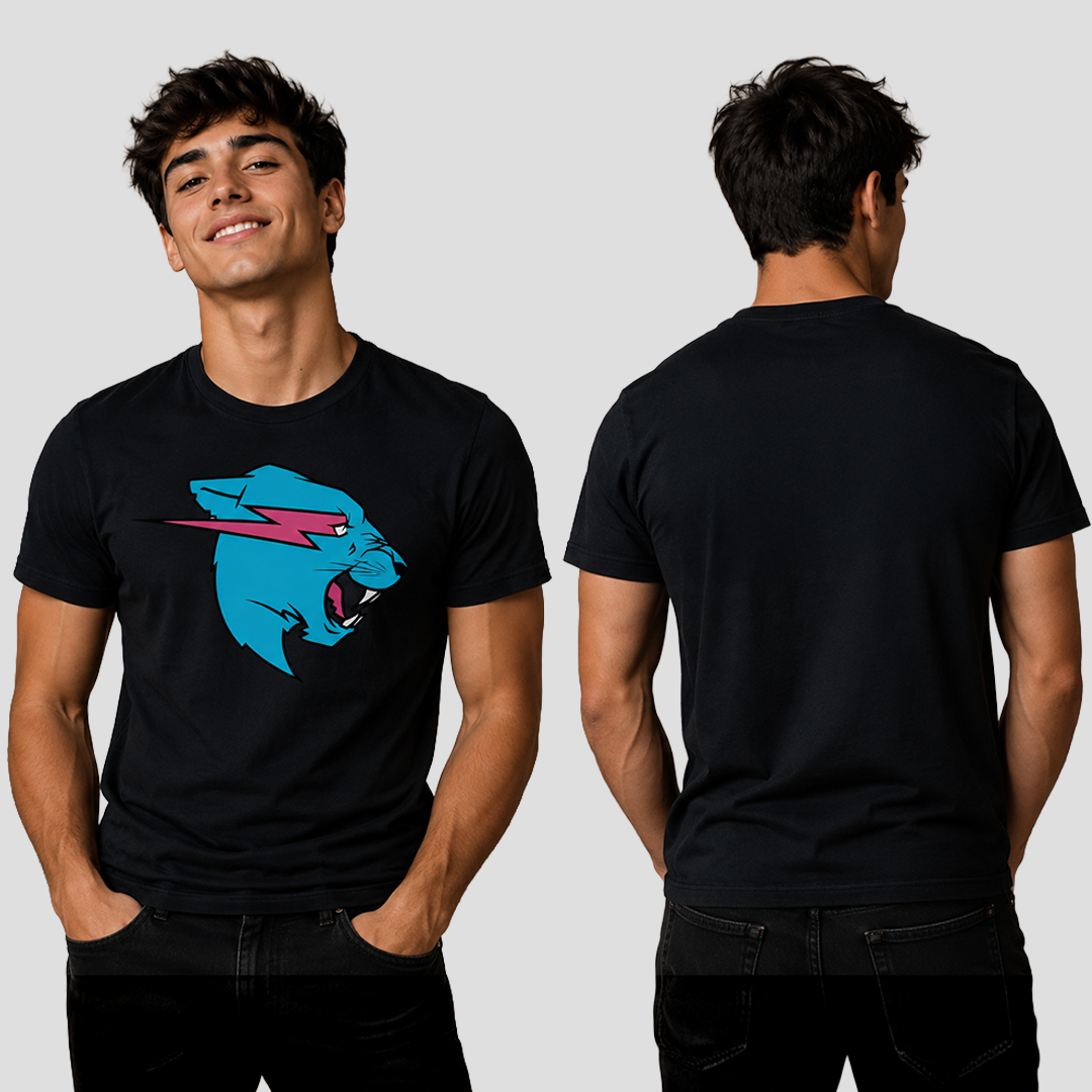 Camiseta algodon Mr beast Logo