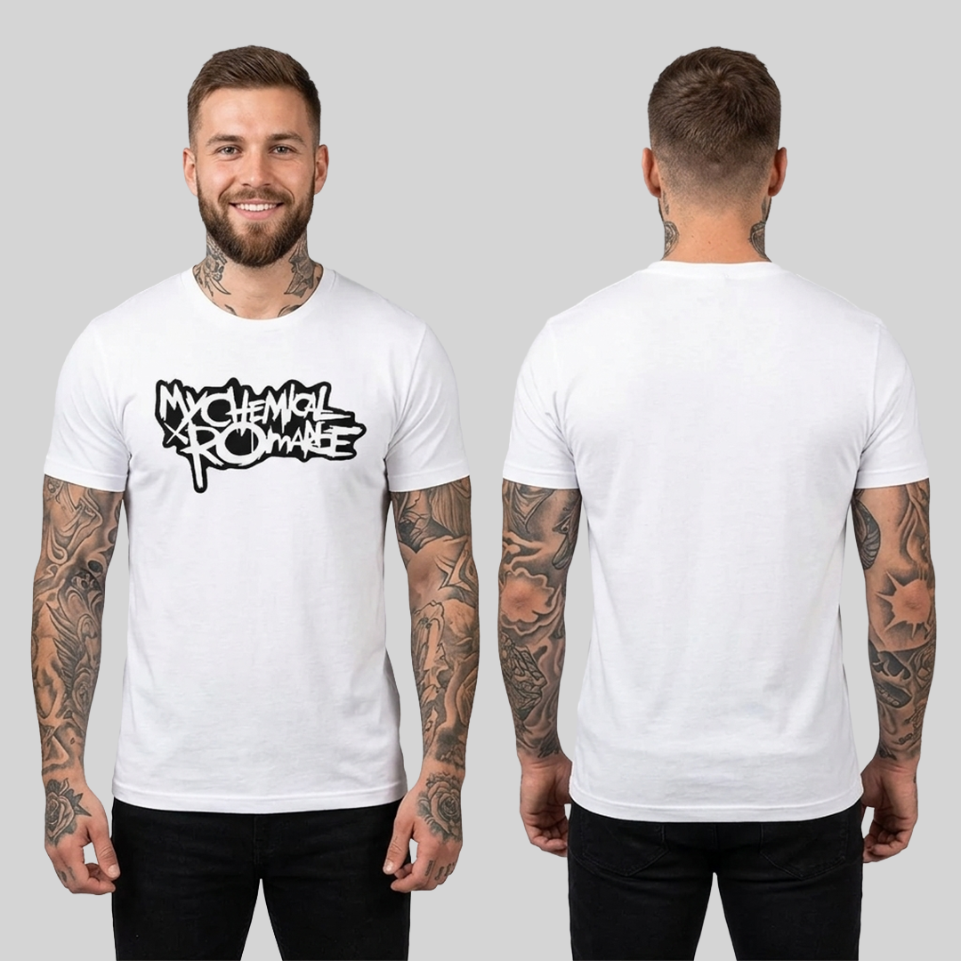 Camiseta Algodón My Chemical Romance Logo