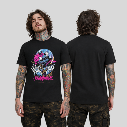 Camiseta Algodon Brandname Suffocation Art