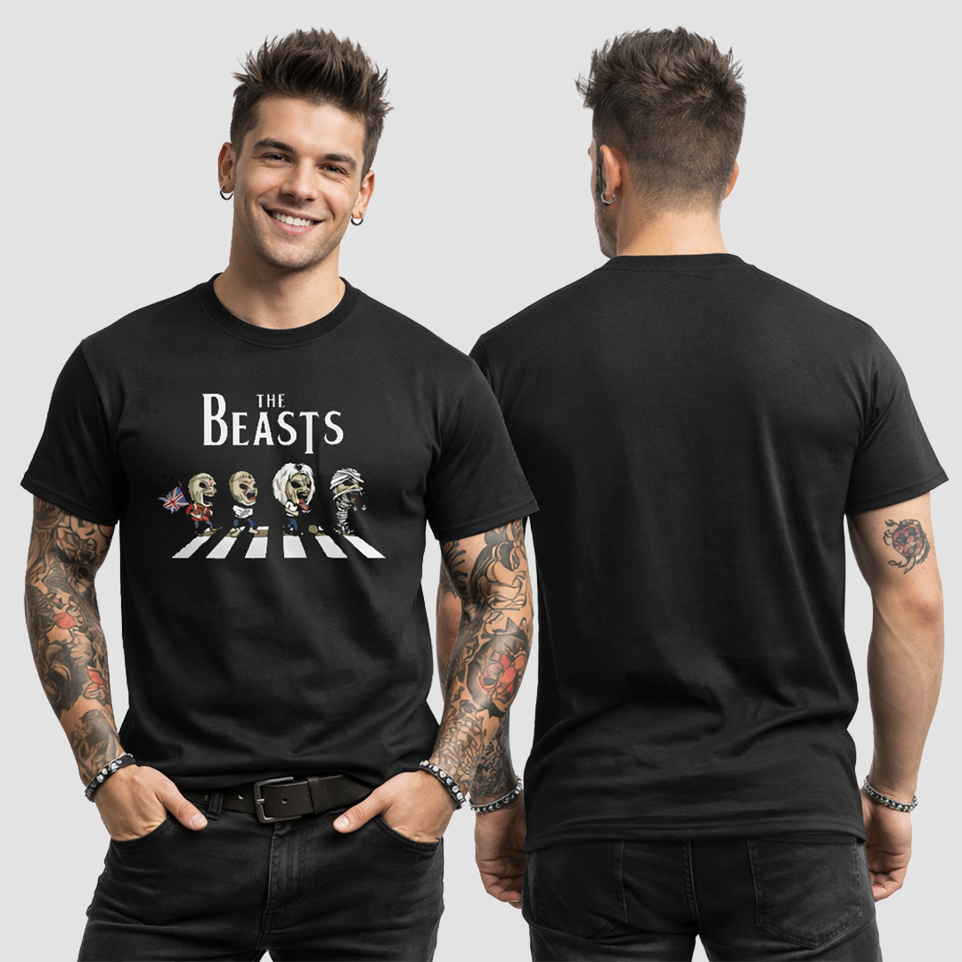 Camiseta Algodon The Beasts Poster