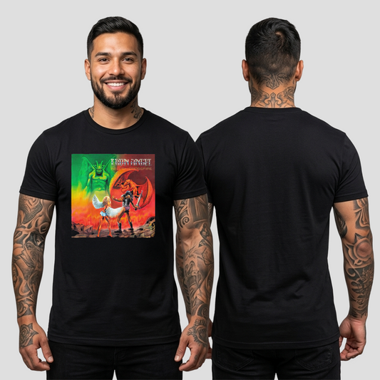 Camiseta Algodon Iron Angel Hellish Crossfire